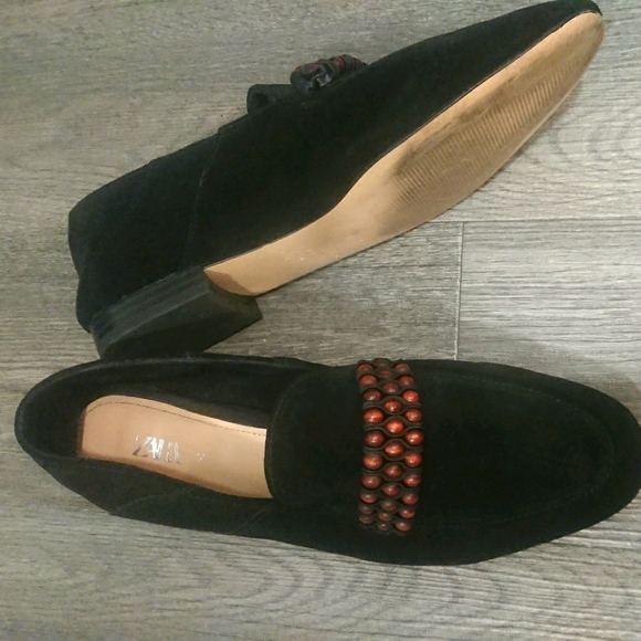 ✨HP✨Zara Real leather loafer - Picture 5 of 7